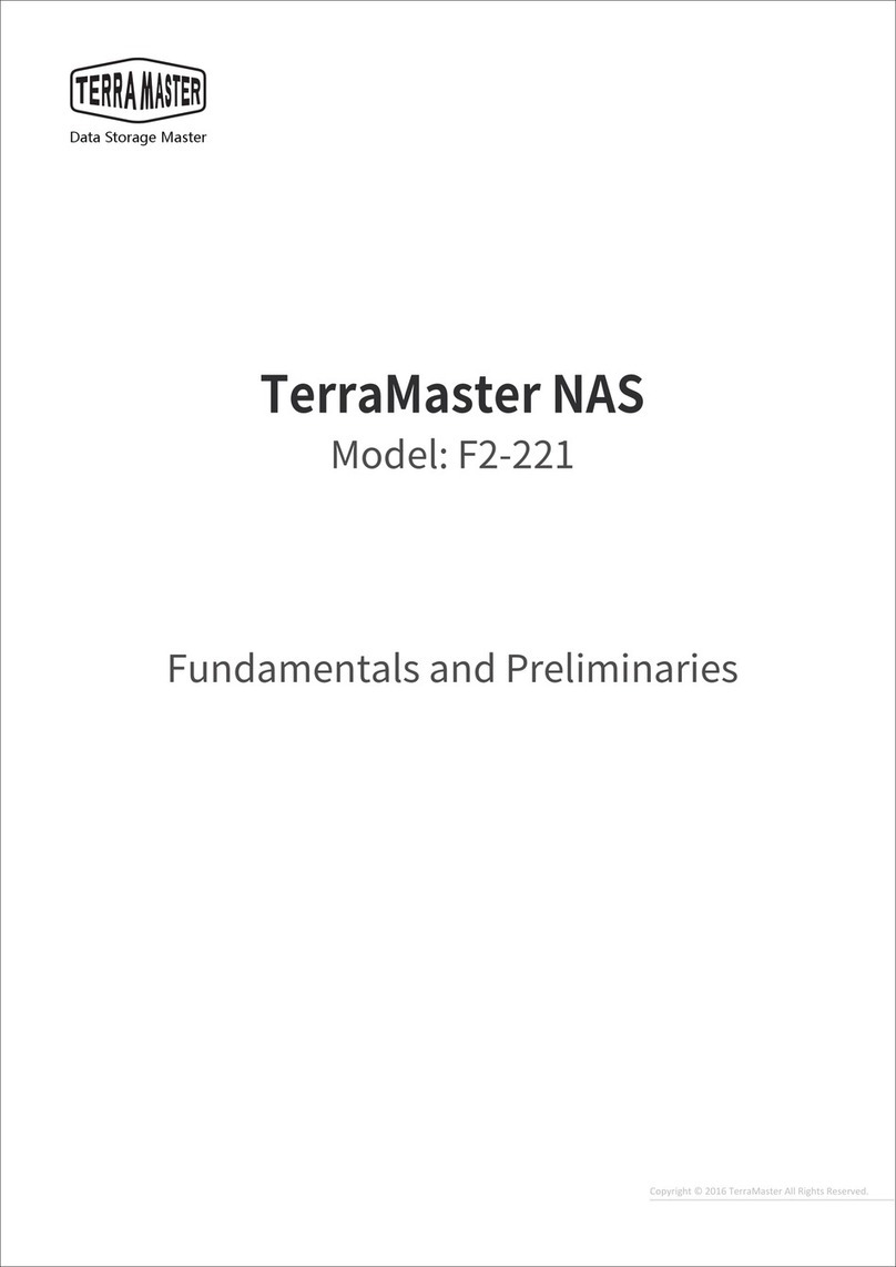 TerraMaster NAS F2-221 User manual
