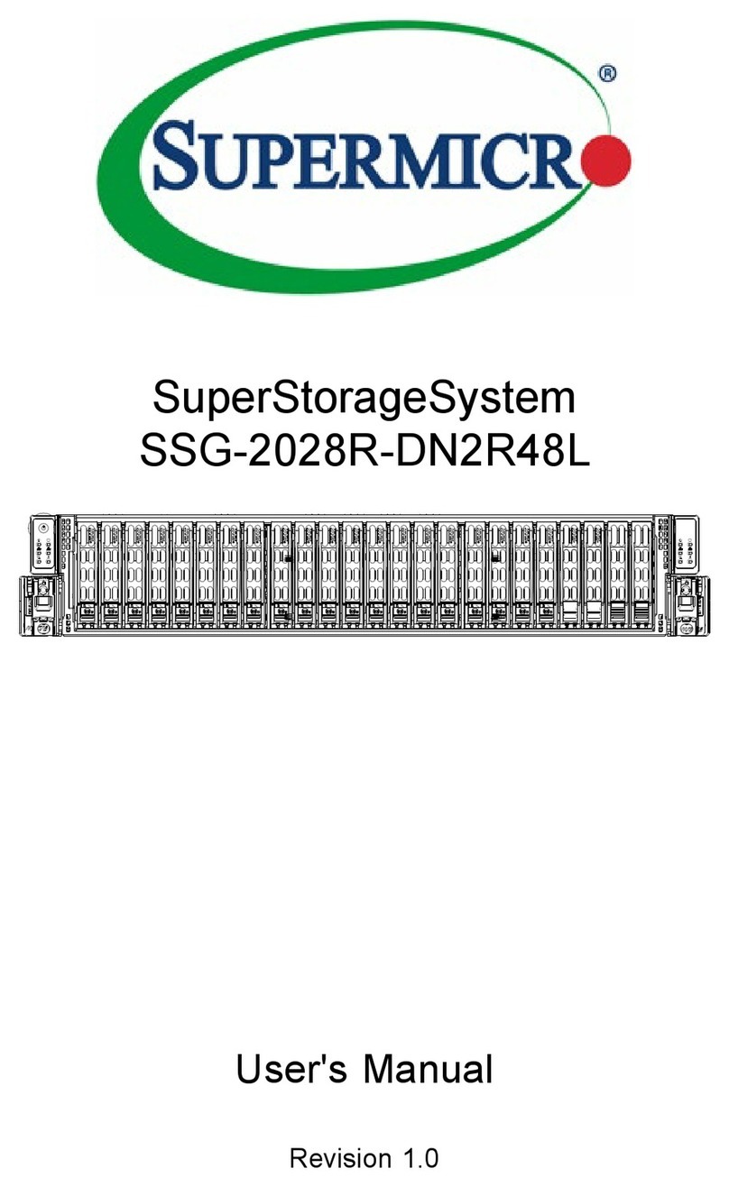 Supermicro SuperStorageSystem SSG-2028R-DN2R48L User manual