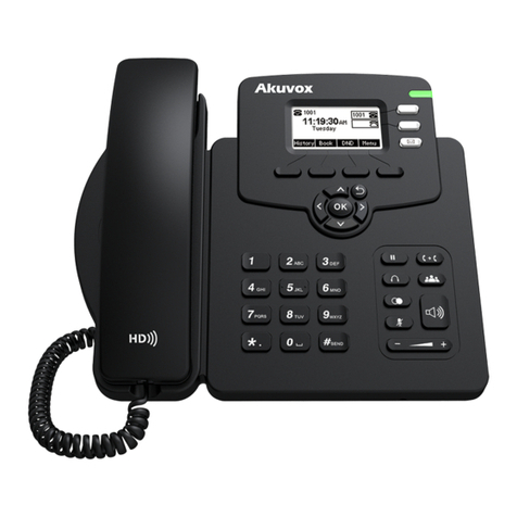 Akuvox SP-R52 User manual