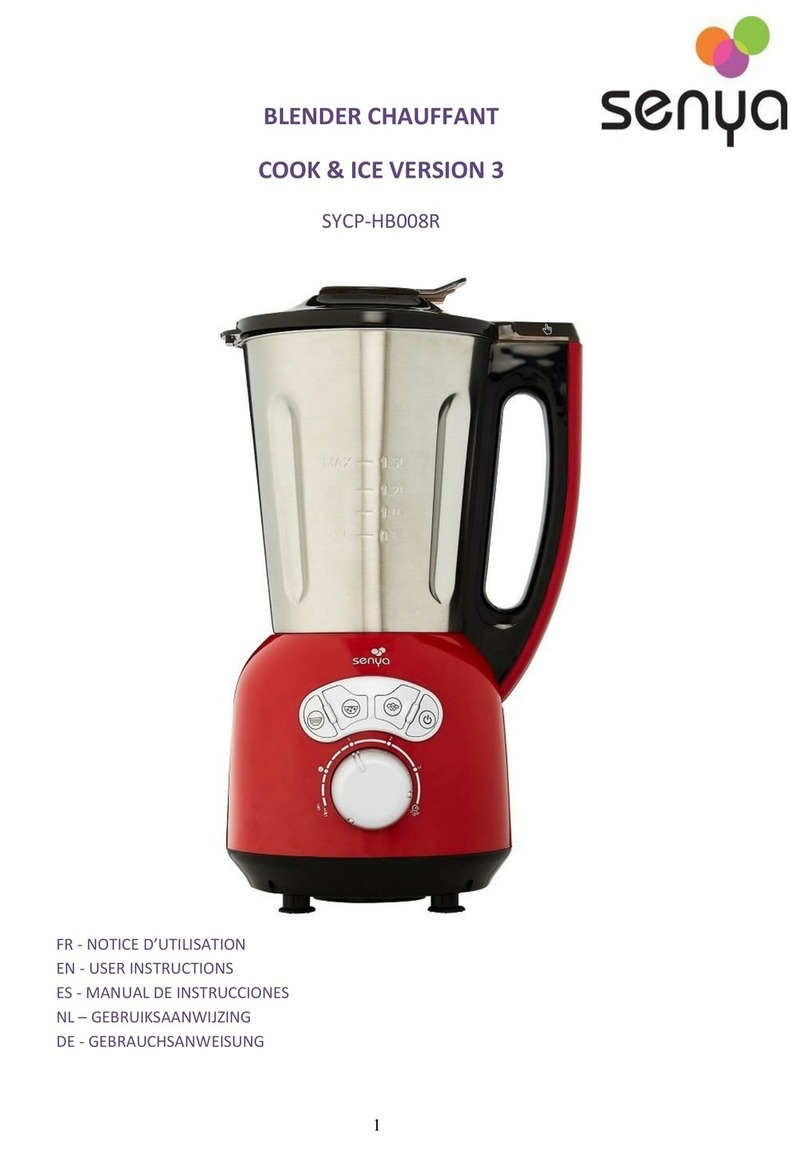 Senya COOK & ICE 3 SYCP-HB008R User instructions