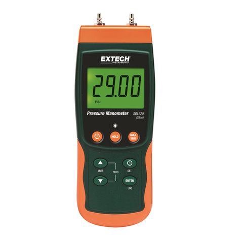 Extech Instruments SDL720 user manual