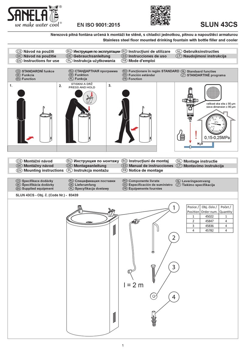 Sanela SLUN 43CS Instructions for use