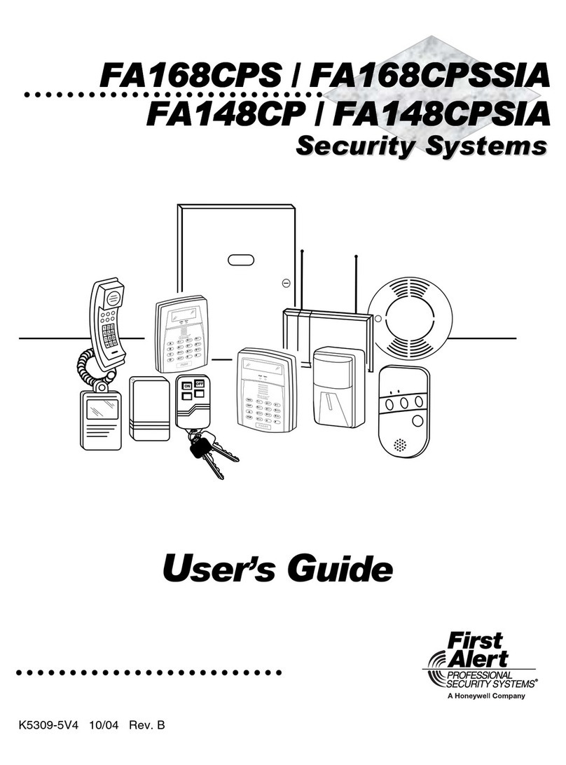 Honeywell First Alert FA168CPS User manual