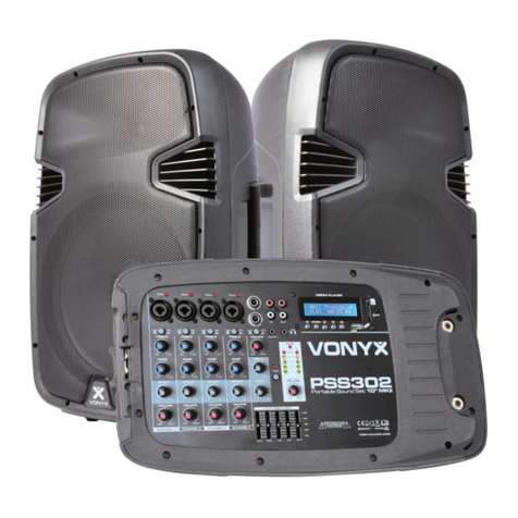 Vonyx PSS302 instruction manual
