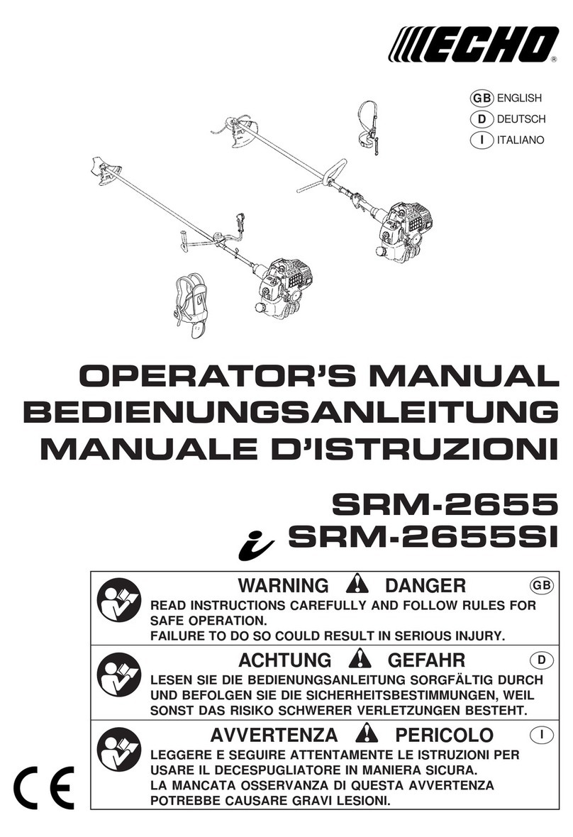 Echo SRM-2655 User manual