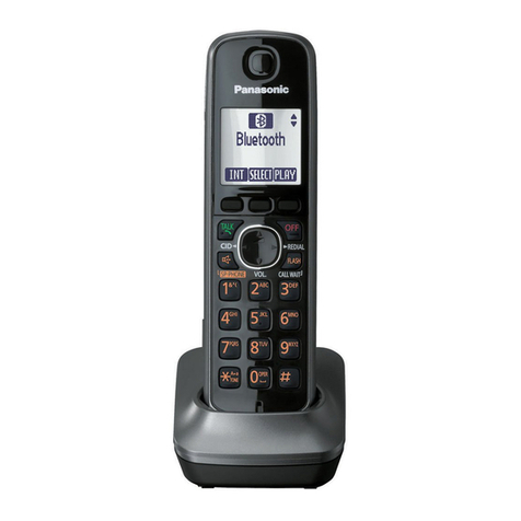 Panasonic KX-TG6631 operating instructions