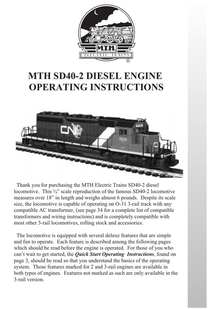 MTHTrains 20-2163-2 operating instructions MTHTrains 20-2163-2 operating instructions