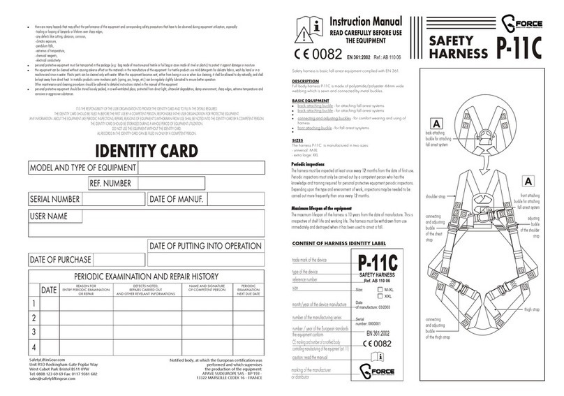 Force P-11C instruction manual
