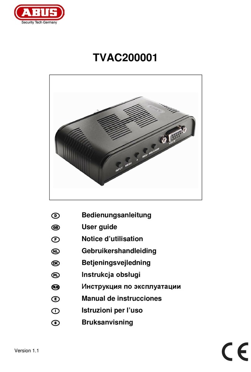 Abus TVAC200001 user guide