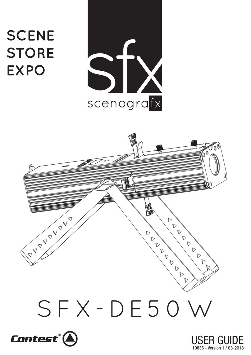 Contest SFX-DE50W User manual