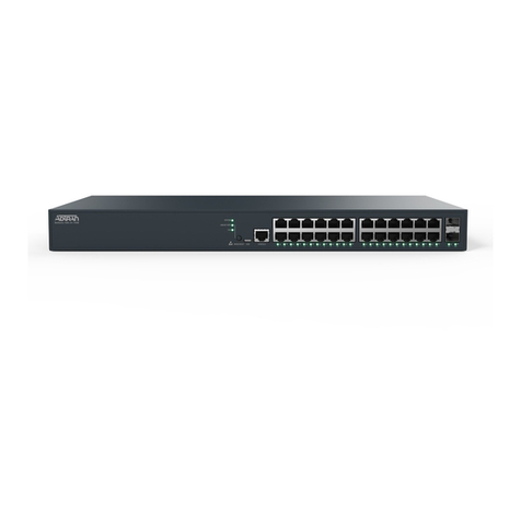 ADTRAN NetVanta 1560-24-740W User manual ADTRAN NetVanta 1560-24-740W User manual