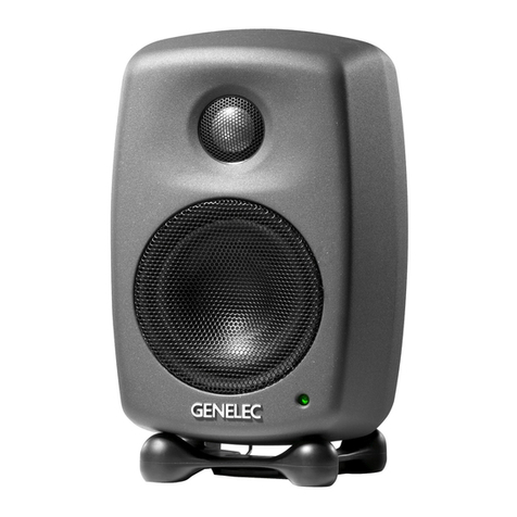 Genelec 6010APM operating manual