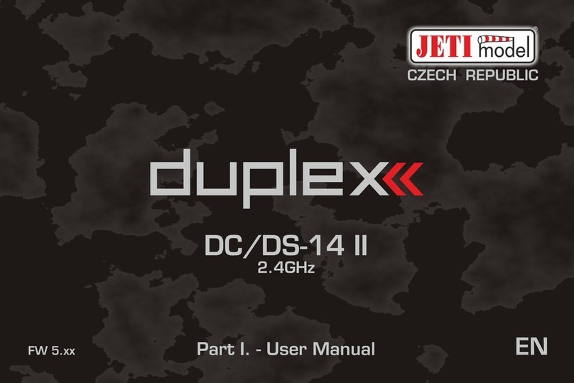 JETI model DC-14 II User manual