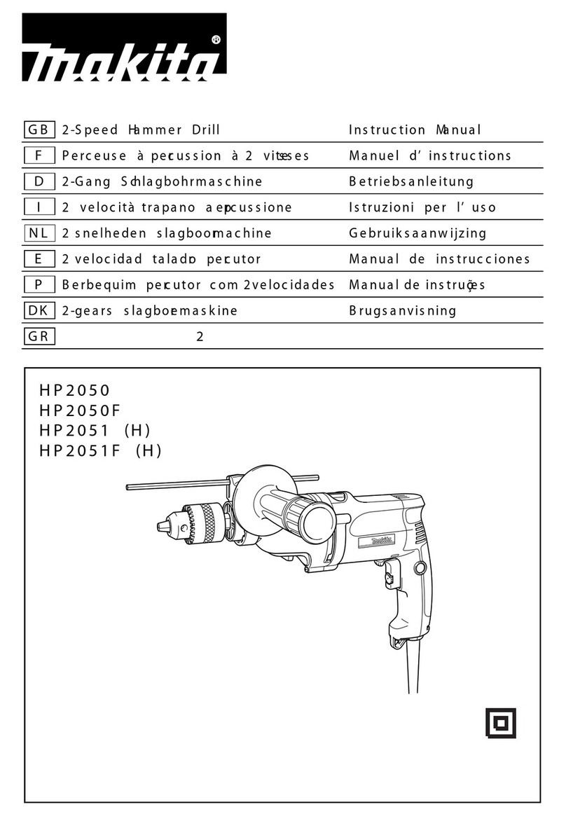 Makita HP2051FH instruction manual