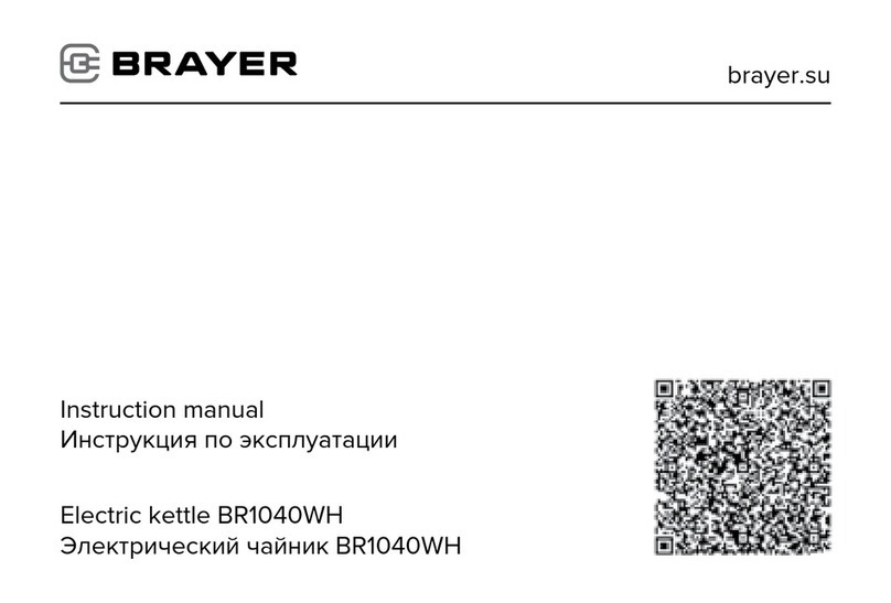 BRAYER BR1040WH User manual
