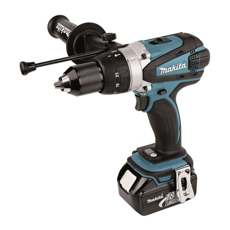 Makita DHP458RTJ User manual