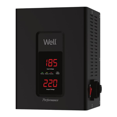 Well AVR-SRV-PERF1000WE-WL User manual