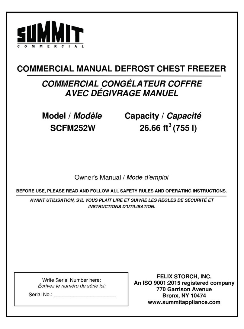 Summit SCFM252W User manual Summit SCFM252W User manual