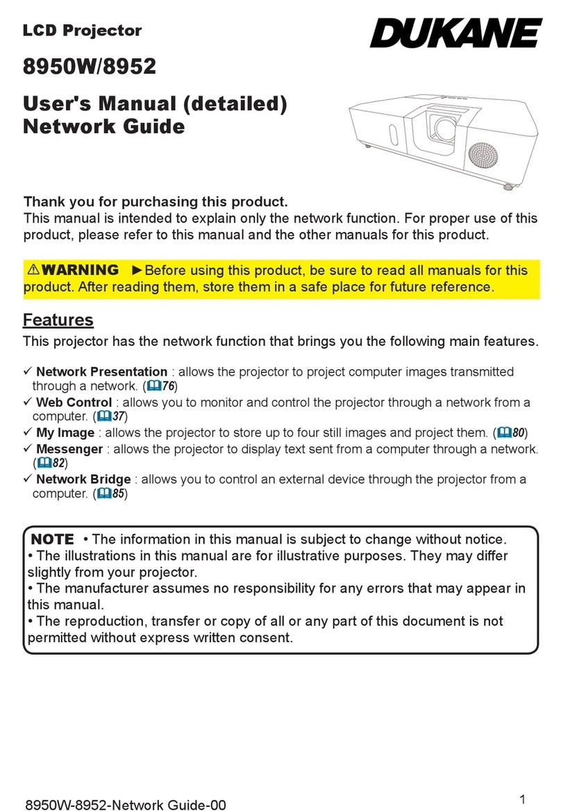 Dukane 8952 user manual