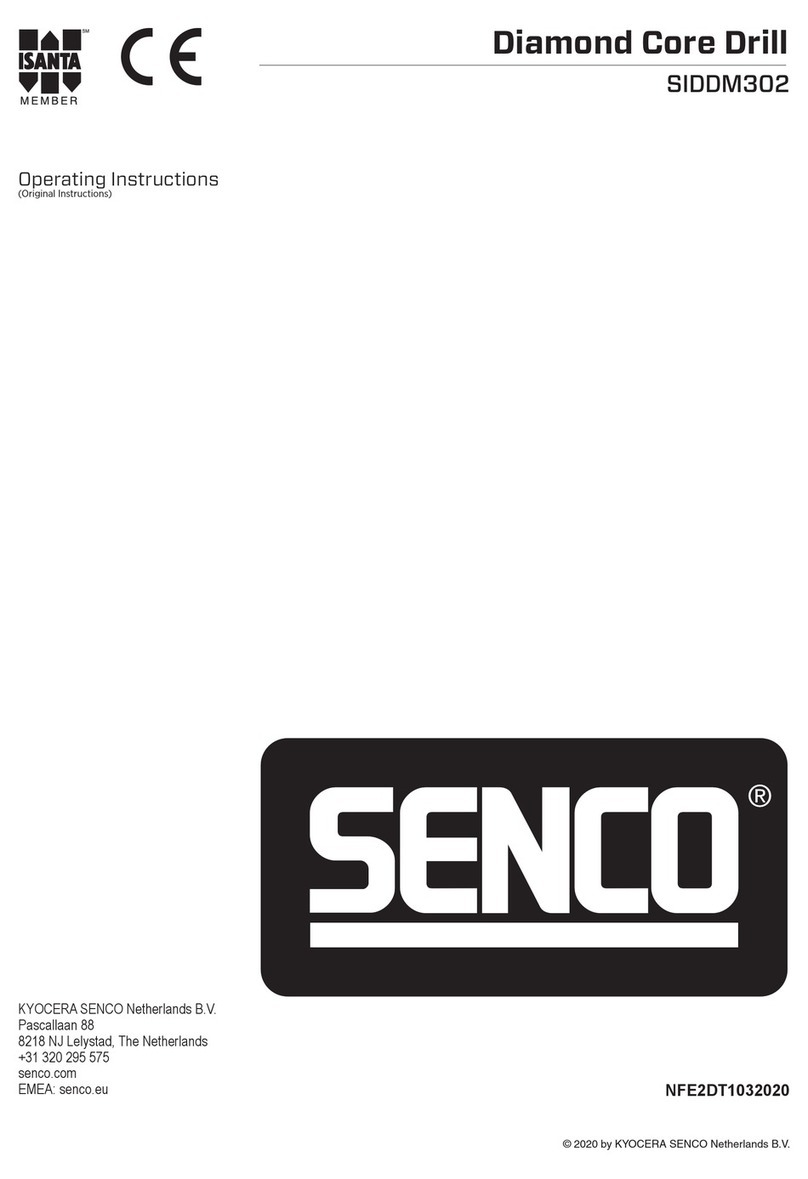ISANTA SENCO SIDDM302 operating instructions