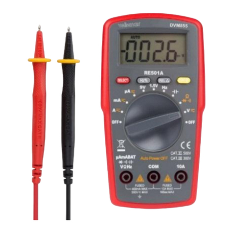 Velleman DVM855 User manual