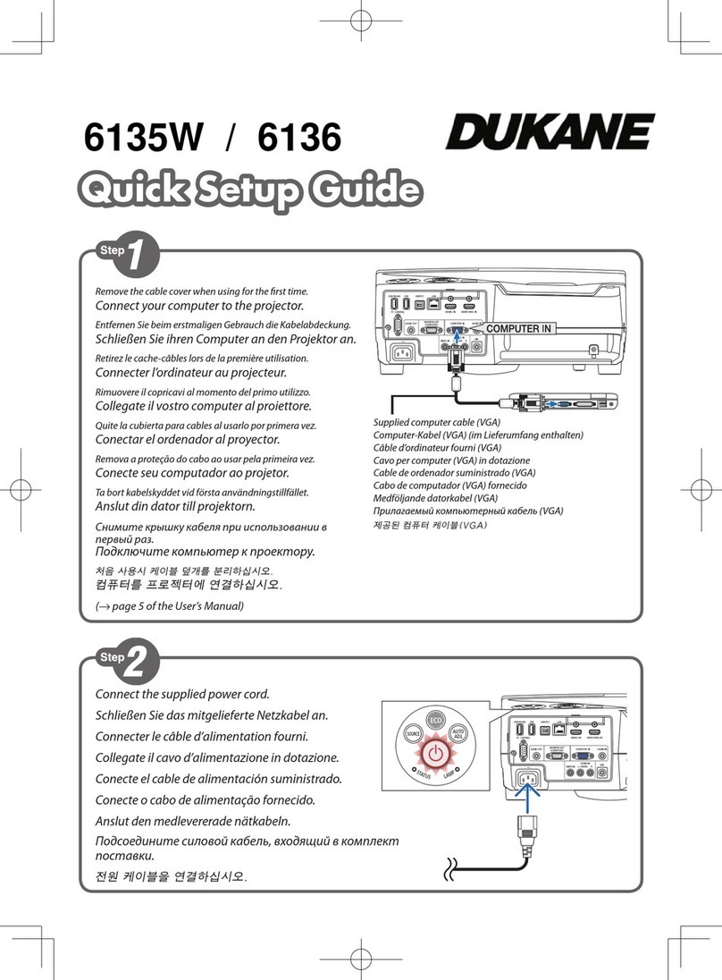 Dukane 6135W User manual