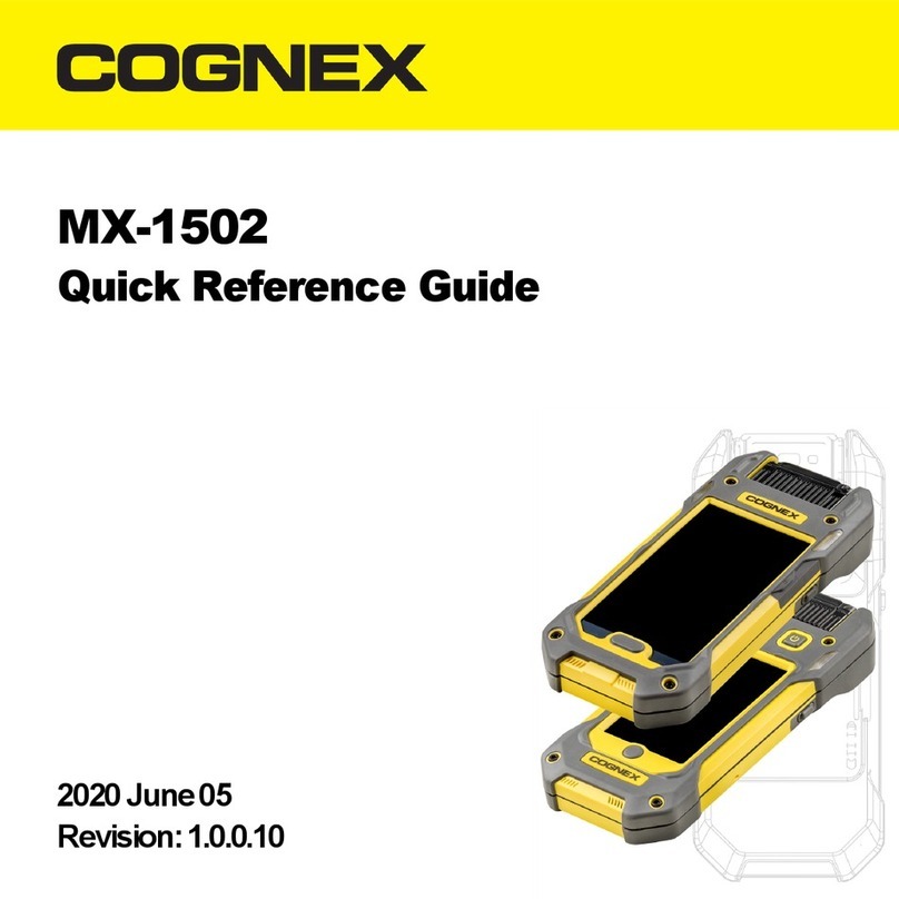 Cognex MX-1500 User manual
