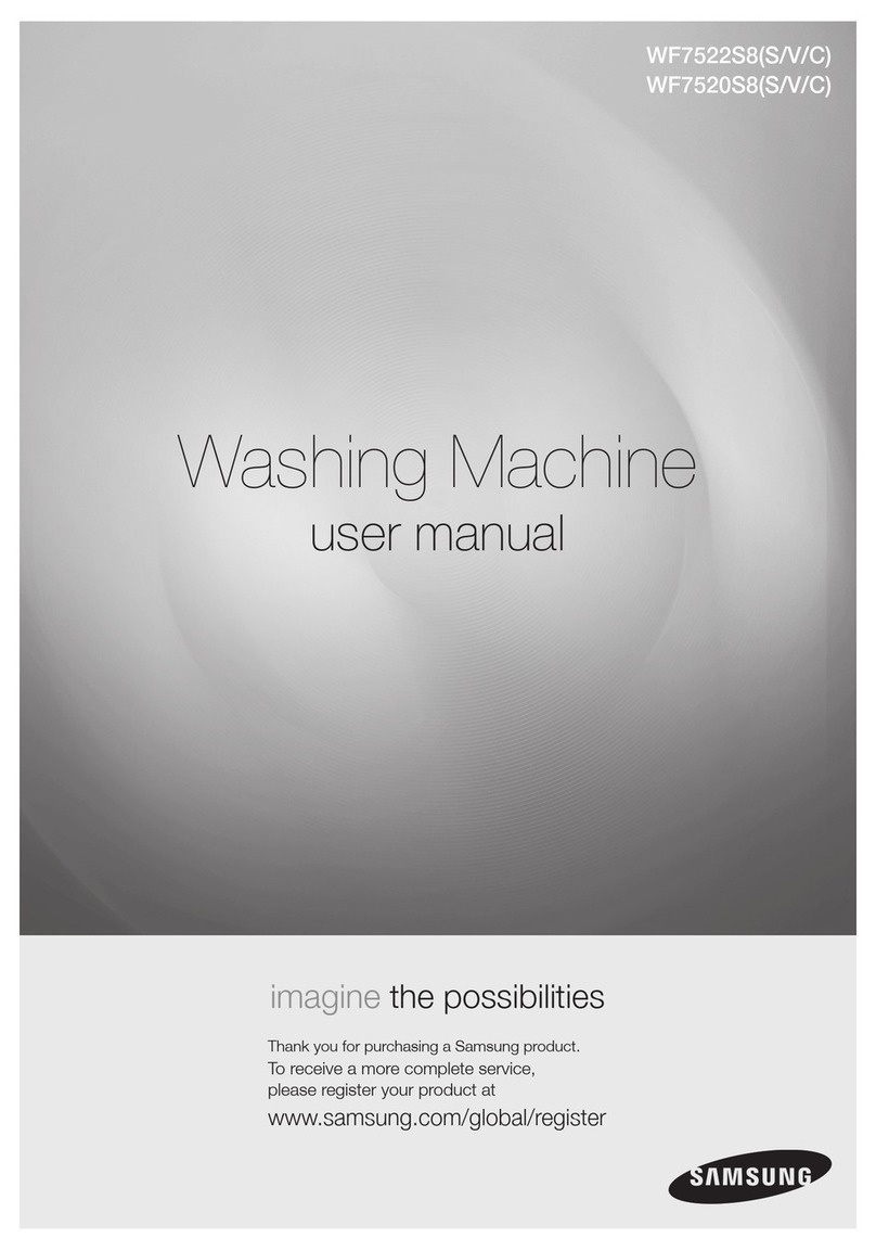 Samsung WF7520S8S User manual