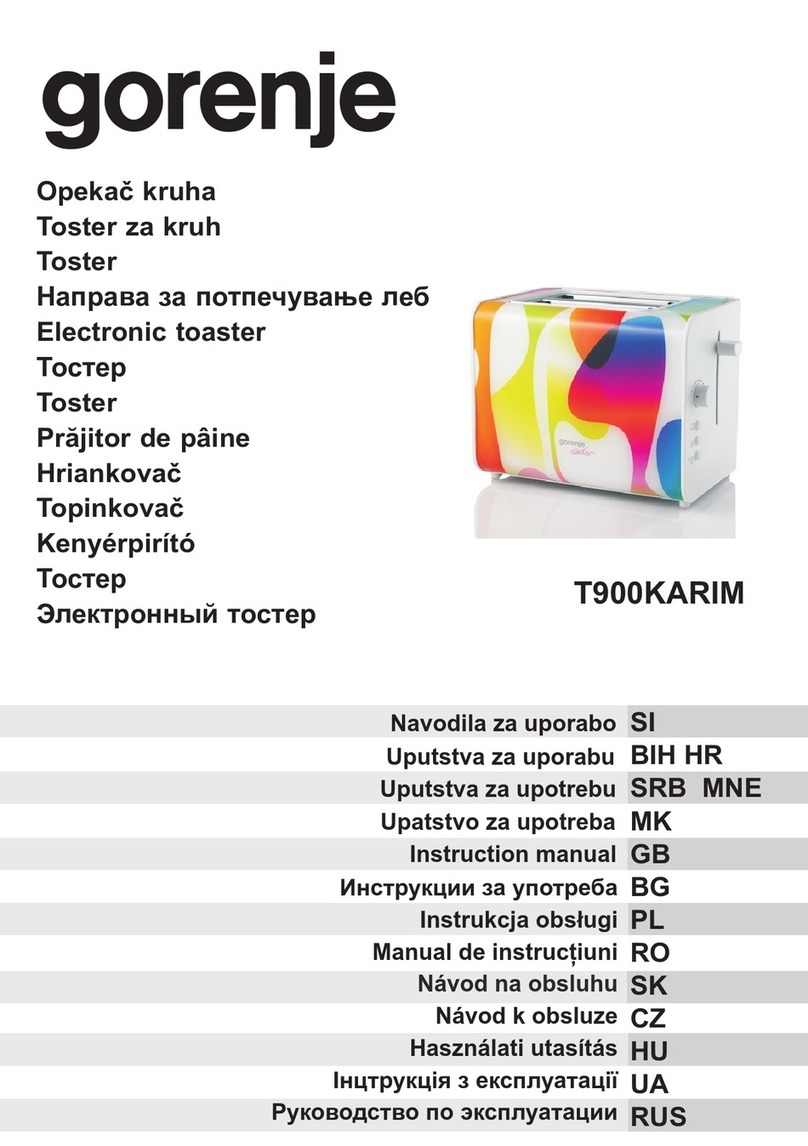 Gorenje T900KARIM instruction manual