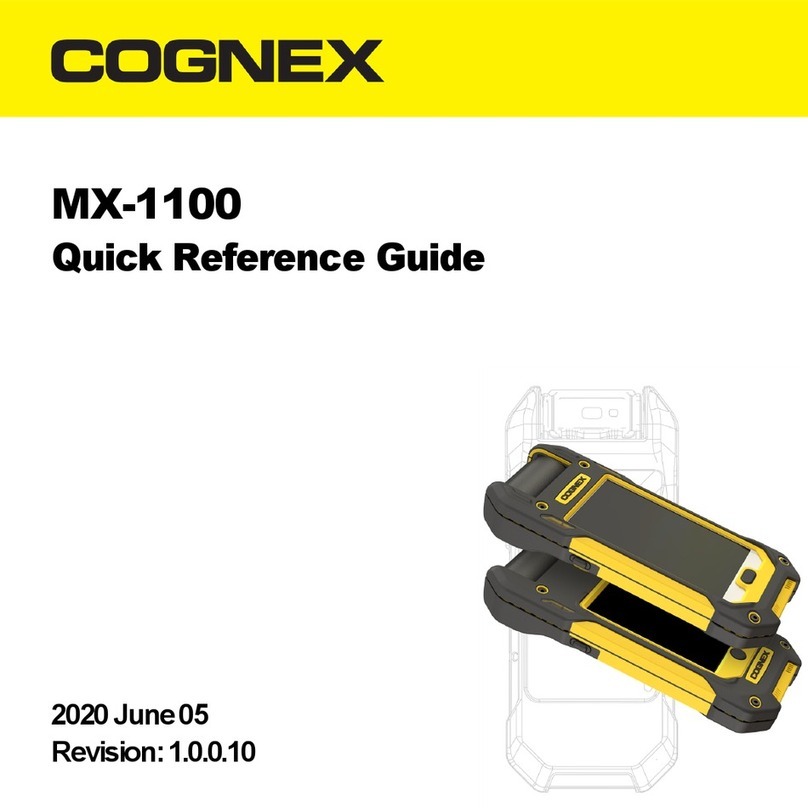 Cognex MX1100X-IOS User manual
