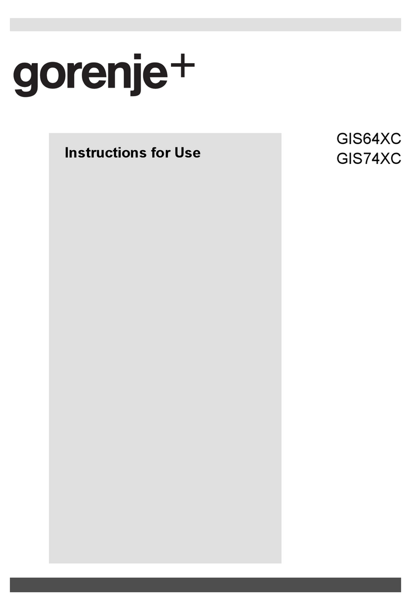 Gorenje GIS64XC Instructions for use