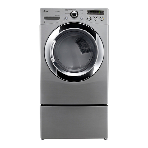 LG SteamDryer DLGX3251V User manual