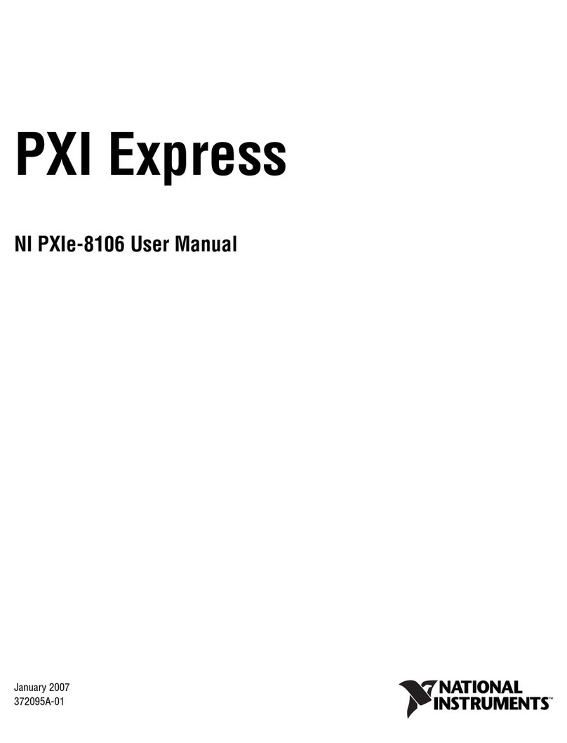 National Instruments PXIe-8106 User manual National Instruments PXIe-8106 User manual