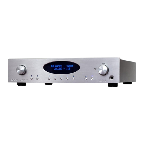 Rogue Audio RP-9 quick start guide