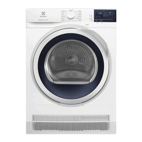 Electrolux EDC804CEWA user manual