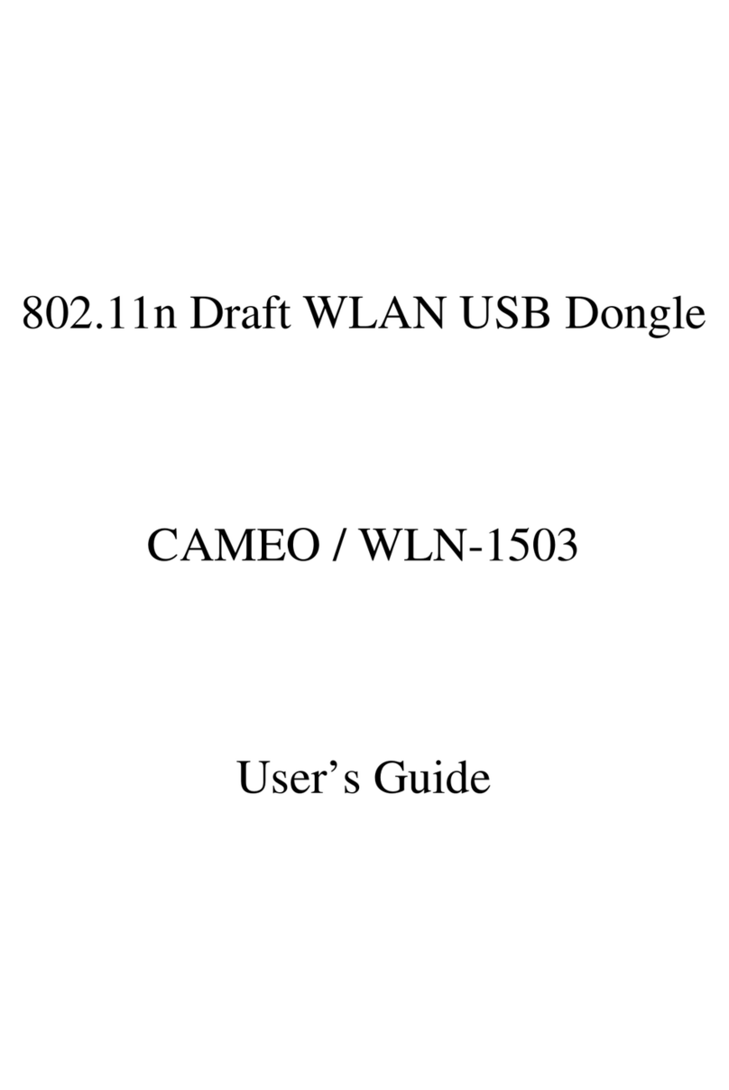 Cameo WLN-1503 user guide