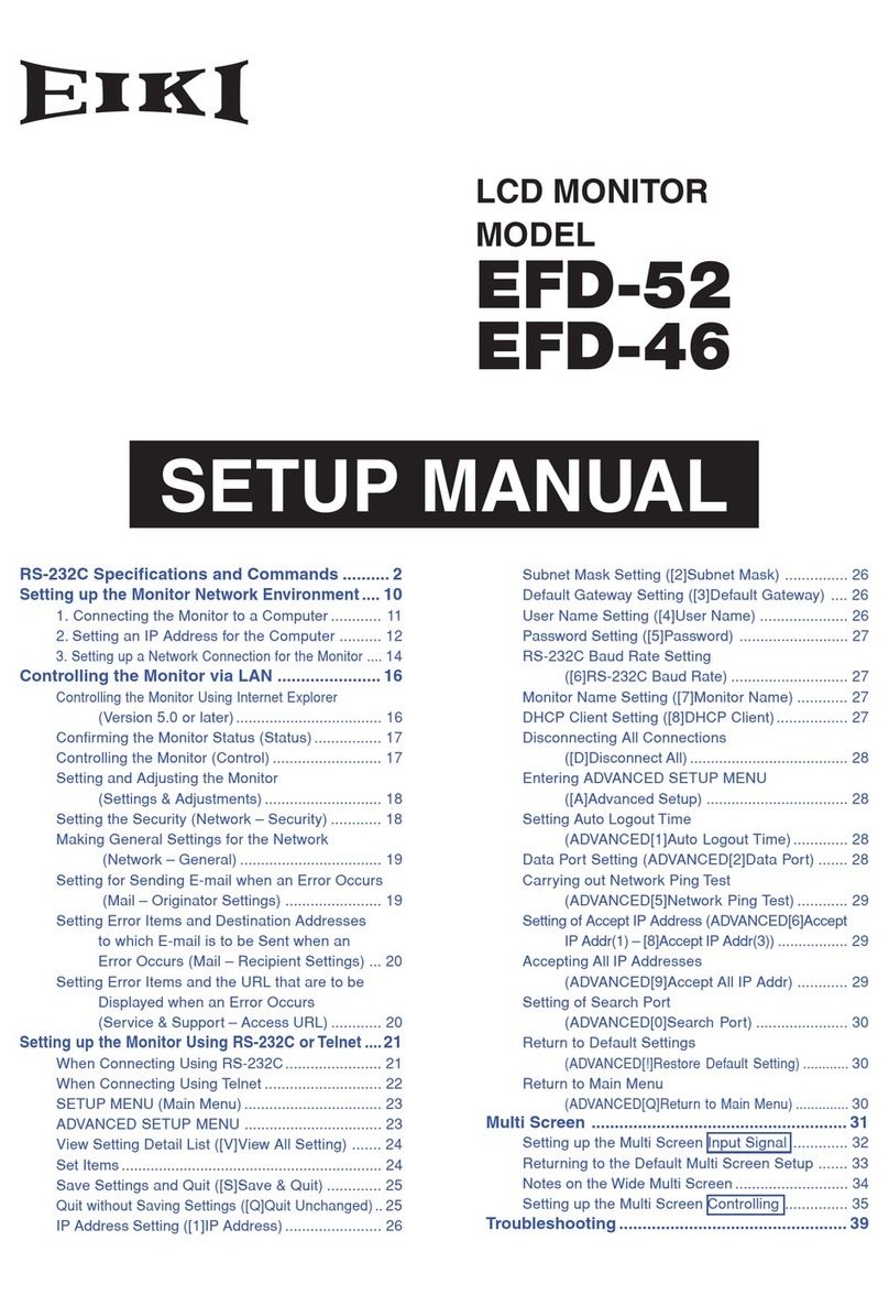 Eiki EFD-46 User guide