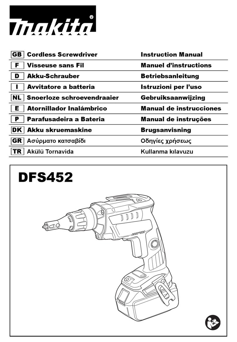 Makita DFS452RMJ User manual Makita DFS452RMJ User manual