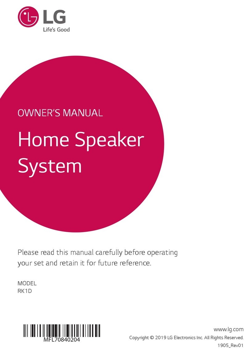 LG RK1D owner's manual