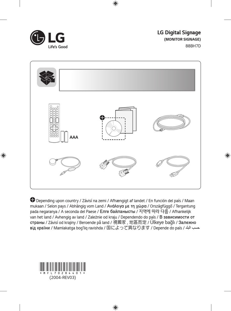 LG 88BH7D-B User manual