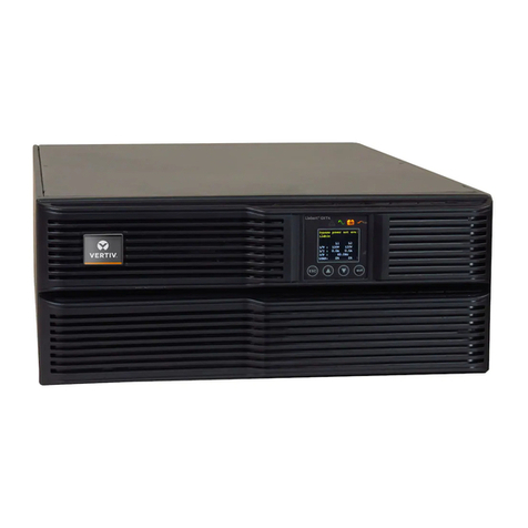 Vertiv Liebert GXT4-6000RTL630 Installation and maintenance instructions