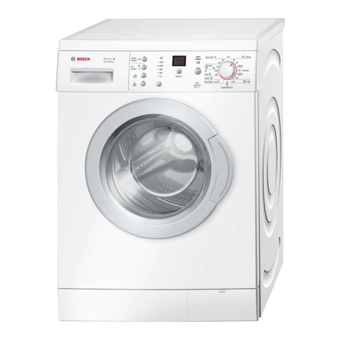 Bosch WAE24366UK Series Instruction manual and installation instructions