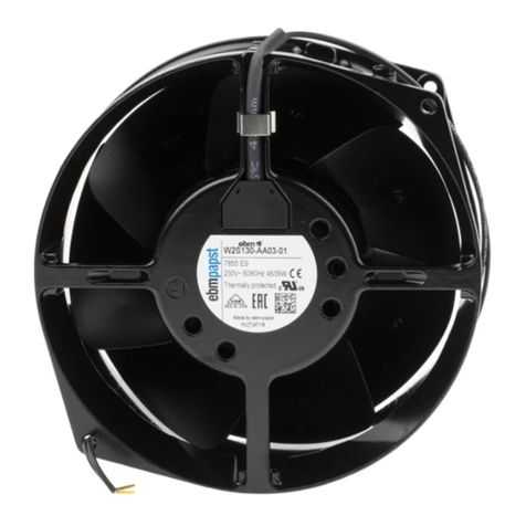 Ebmpapst W2S130-AA03-44 User manual