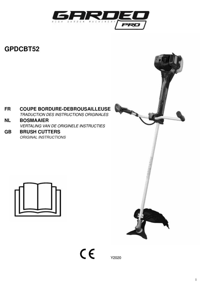 GARDEO PRO GPDCBT52 Original instructions GARDEO PRO GPDCBT52 Original instructions
