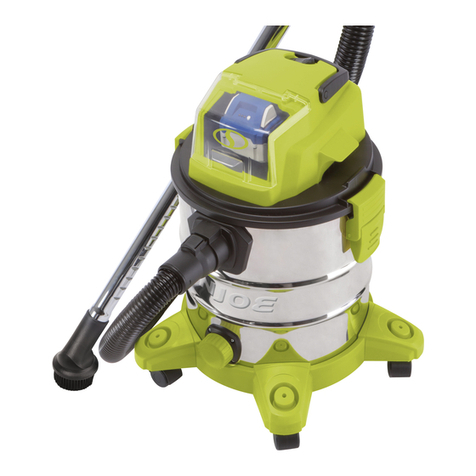 SNOWJOE SUNJOE 24V-WDV6000-CT User manual