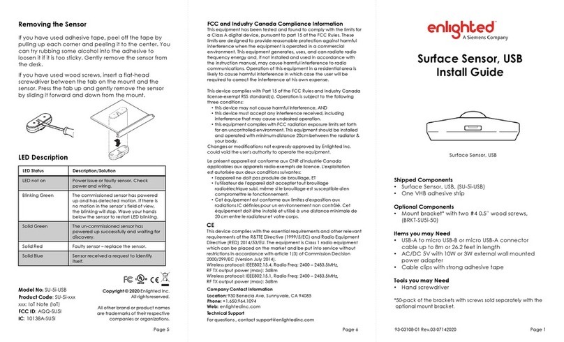 Siemens enlighted SU-5i-USB install guide