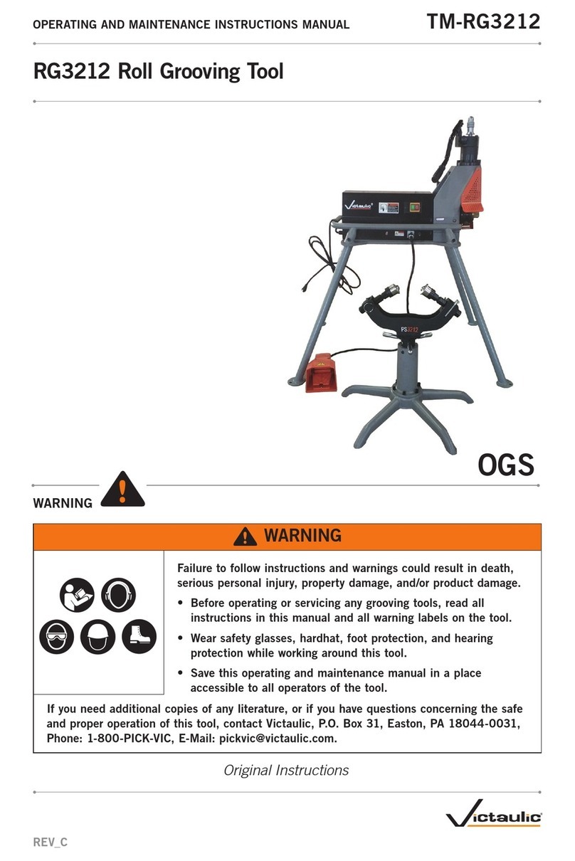 Victaulic OGS RG3212 Operating and maintenance instruction manual Victaulic OGS RG3212 Operating and maintenance instruction manual