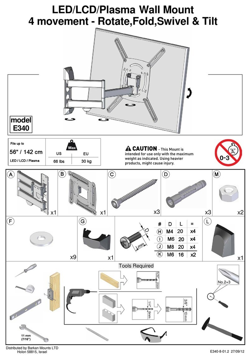 Barkan E340 User manual Barkan E340 User manual