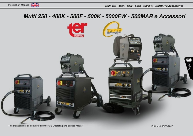 Ter Welding Multi 250 instruction manual