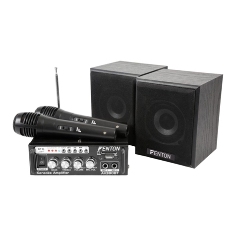 Fenton AV380BT User manual